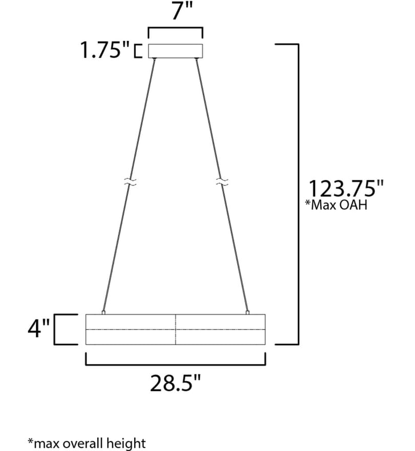 ET2 - E35004-MW - iCorona 28.5" Pendant by ET2 - Image 4