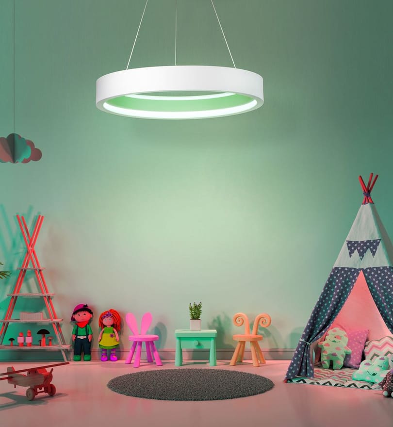 ET2 - E35004-MW - iCorona 28.5" Pendant by ET2 - Image 12