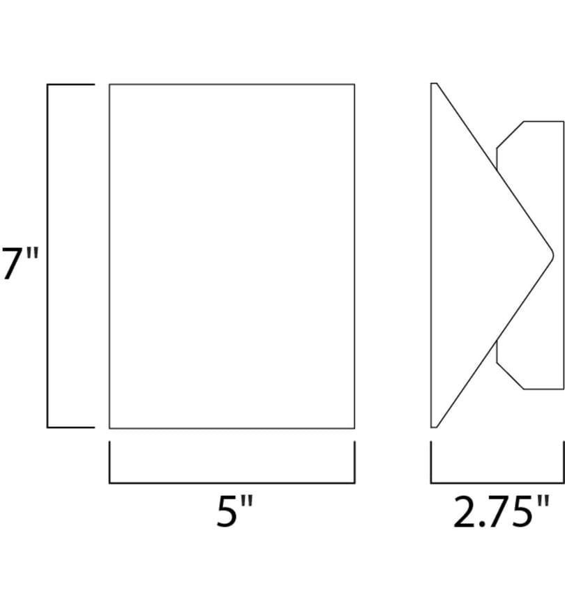 ET2 - Alumilux Tilt 7" Outdoor Wall Sconce by ET2 - Image 5