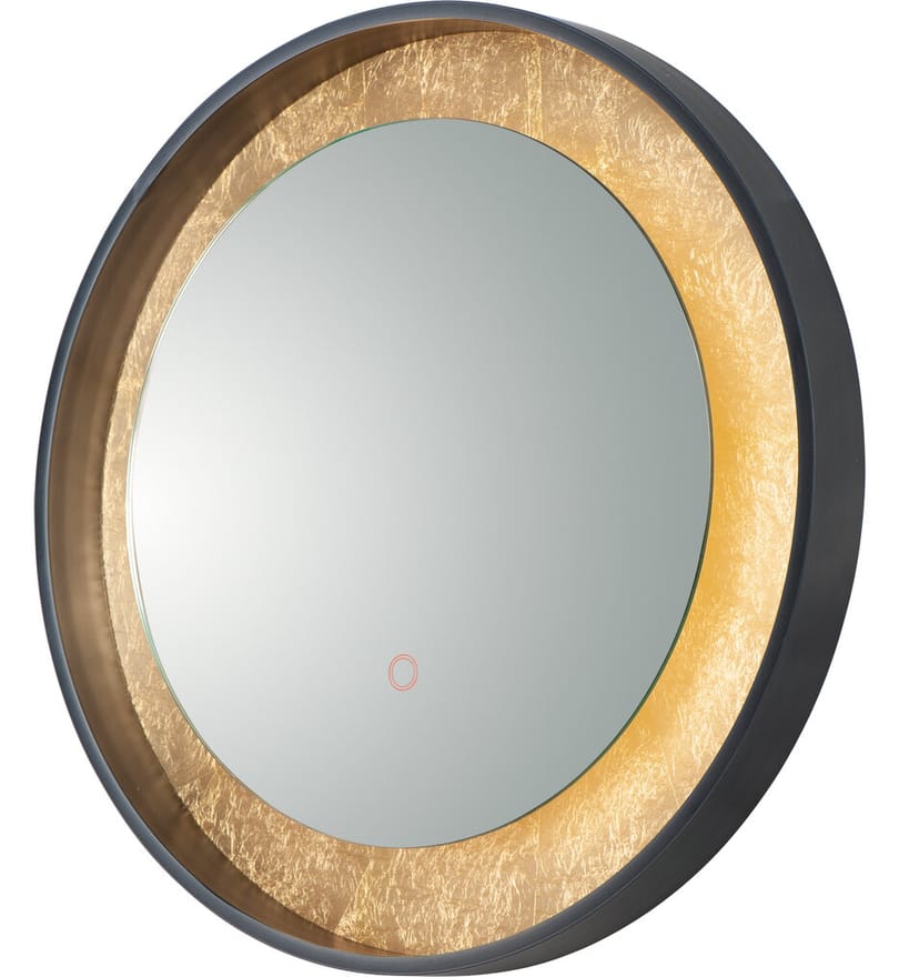 ET2 - E42036-GLBK - Floating 23.5" Bathroom Mirror by ET2