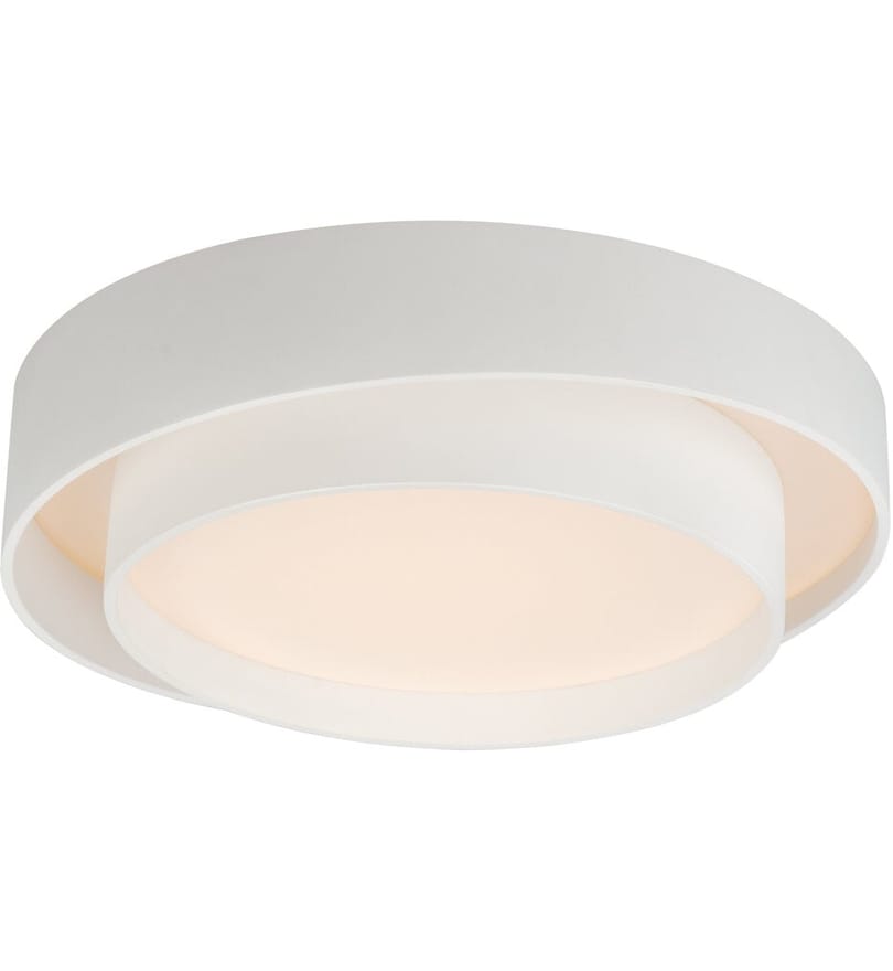 ET2 - E51042-WT - Ziggurat 19.75" Flush Mount by ET2