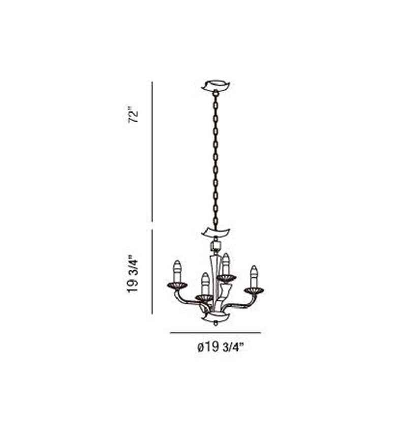 Eurofase - 22805-010 - Pella 19.75" Chandelier by Eurofase - Image 2