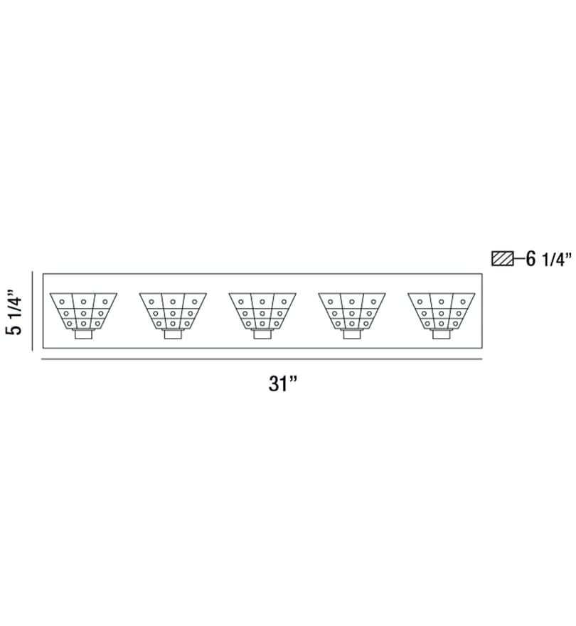 Eurofase - 28033-011 - Zilli 31" Bath Vanity Light by Eurofase - Image 2