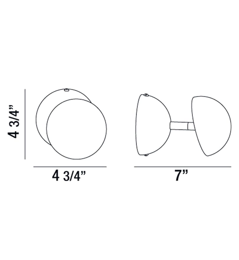 Eurofase - 28157-014 - Noble 4.75" Wall Sconce by Eurofase - Image 3