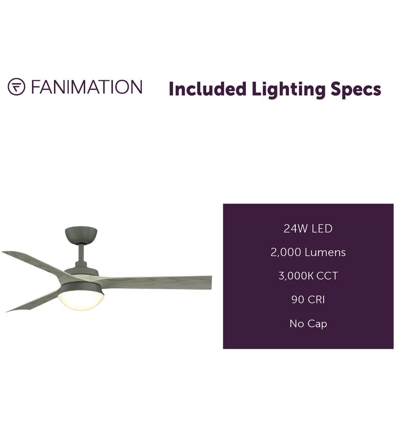 Fanimation - Barlow 52" Indoor/Outdoor Ceiling Fan by Fanimation - Image 8