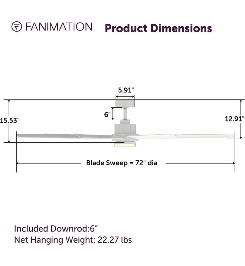 Fanimation - Pendry Outdoor Ceiling Fan by Fanimation - Image 11