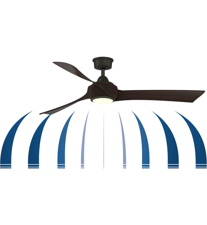 Fanimation - FPD8530BL-60K - Wrap Custom 60" Ceiling Fan by Fanimation - Image 2