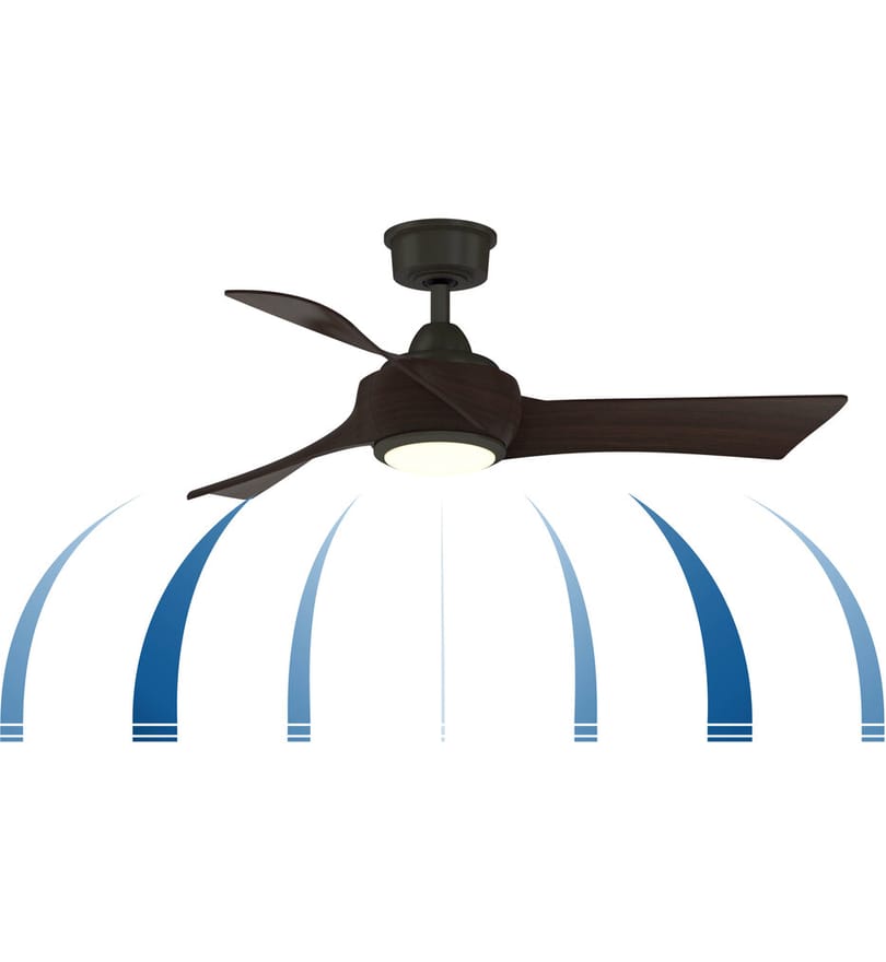 Fanimation - FPD8530BS-44K - Wrap Custom 44" Ceiling Fan by Fanimation - Image 2