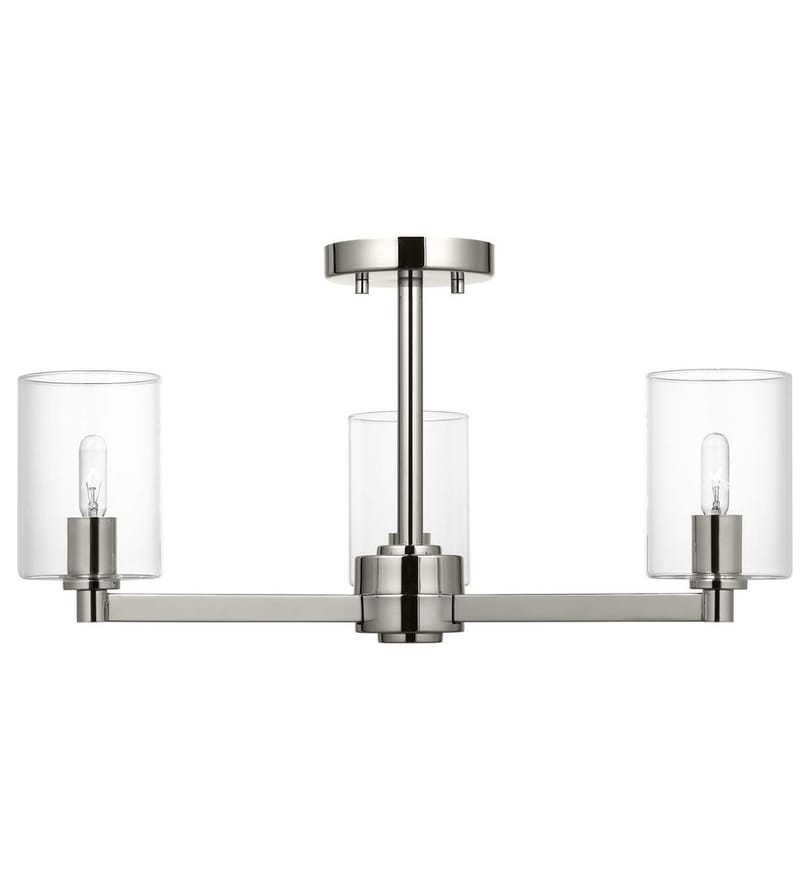 Visual Comfort Studio - Fullton 23.125-inch Semi-Flush Mount by Visual Comfort Studio
