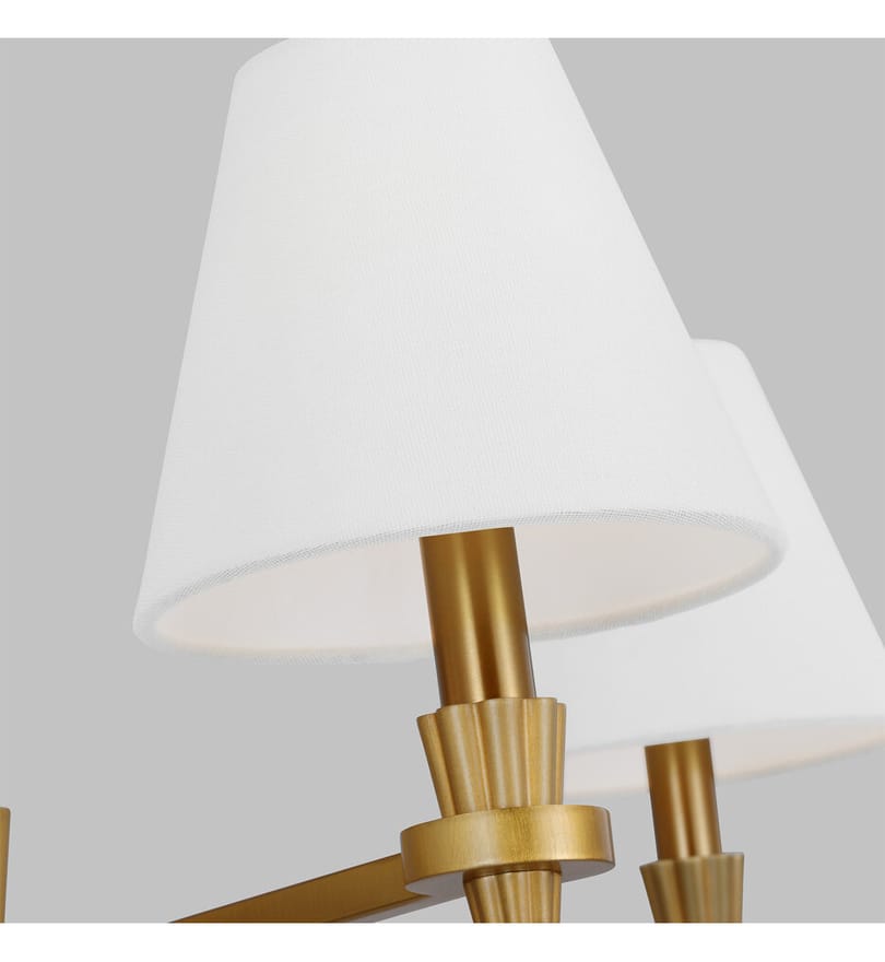 Visual Comfort Studio - AC1114BBS - Paisley 28" Chandelier by Visual Comfort Studio - Image 6