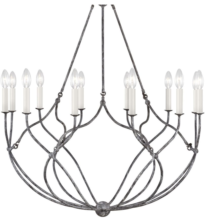 Visual Comfort Studio - CC11212WGV - Chapman & Myers - Richmond 31.38" Chandelier by Visual Comfort Studio - Image 2