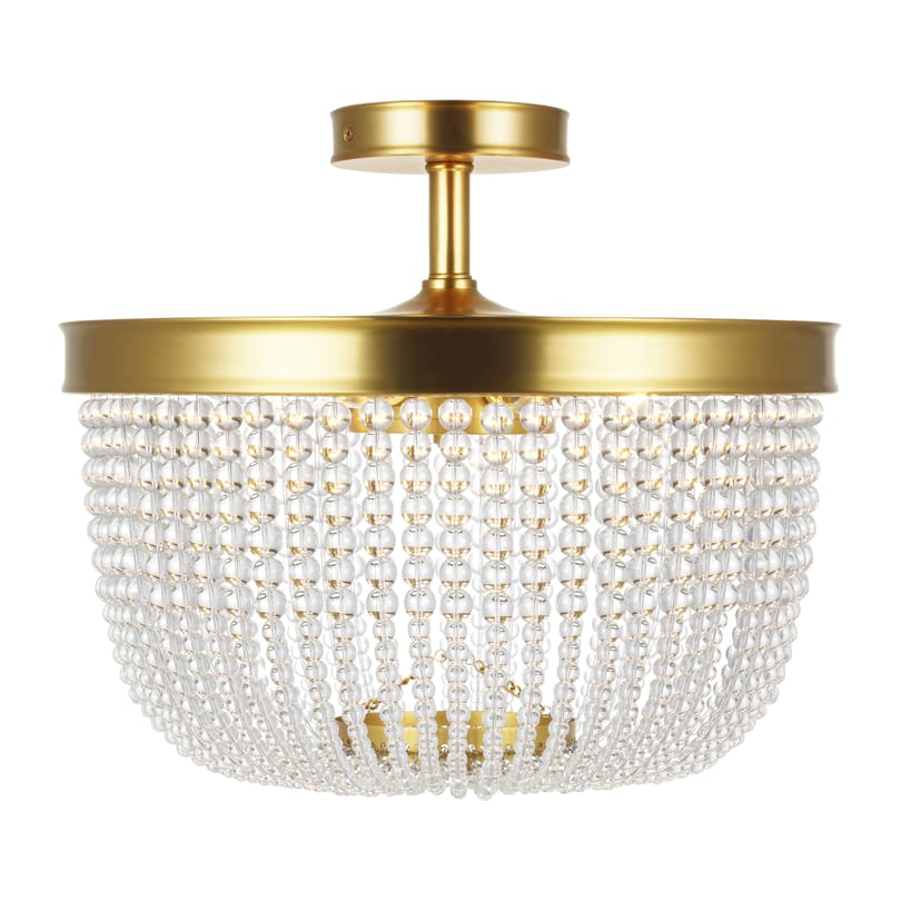 Visual Comfort Studio - CF1076BBS - Chapman & Myers - Summerhill 16" Semi Flush by Visual Comfort Studio