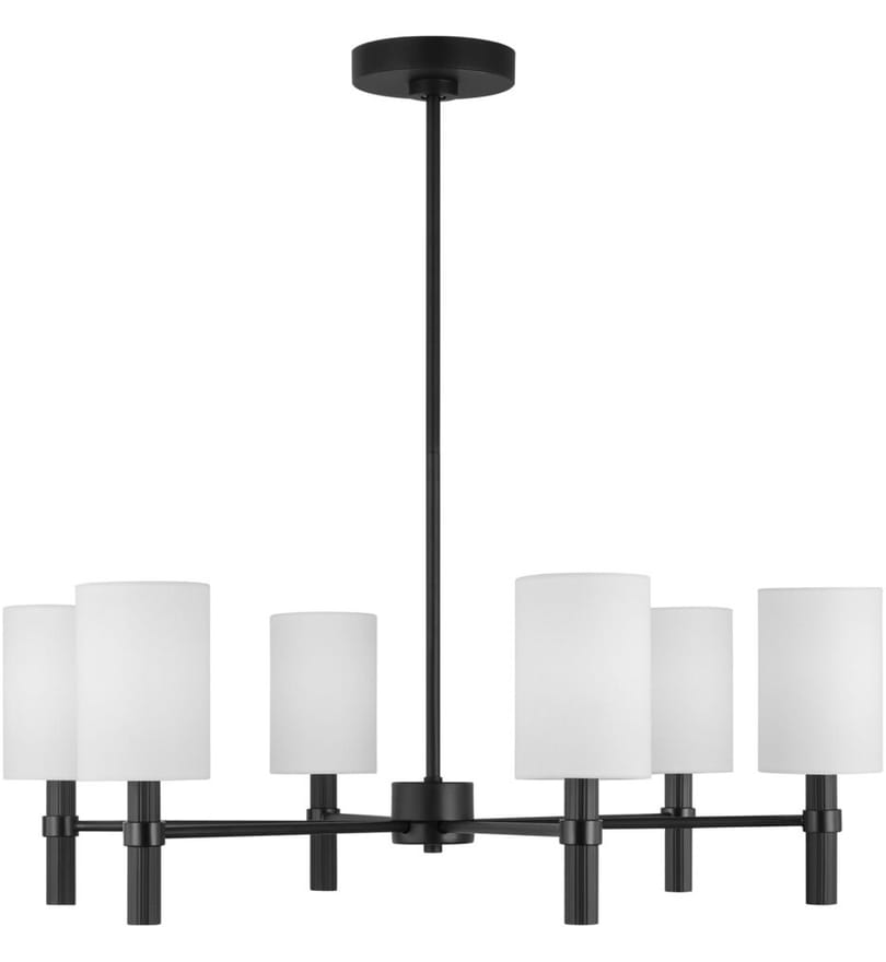 Visual Comfort Studio - DJC1146MBK - Manor 30" Chandelier by Visual Comfort Studio - Image 4