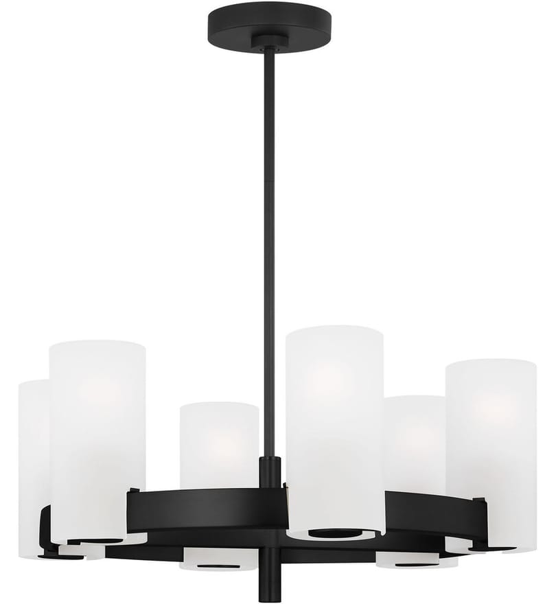 Visual Comfort Studio - DJC1156MBK - Rhode 23.5" Chandelier by Visual Comfort Studio - Image 10