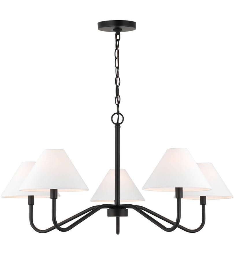 Visual Comfort Studio - DJC1205MBK - Eldon 34" Chandelier by Visual Comfort Studio - Image 4