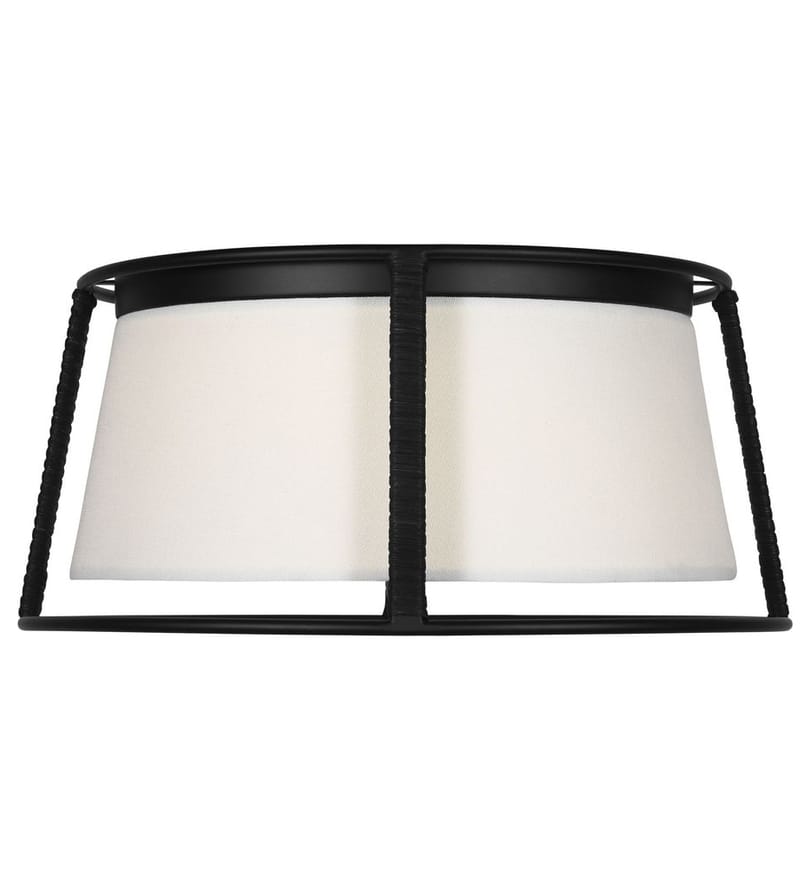 Visual Comfort Studio - DJF1002MBK - Cortes 13.5-inch Flush Mount by Visual Comfort Studio - Image 2