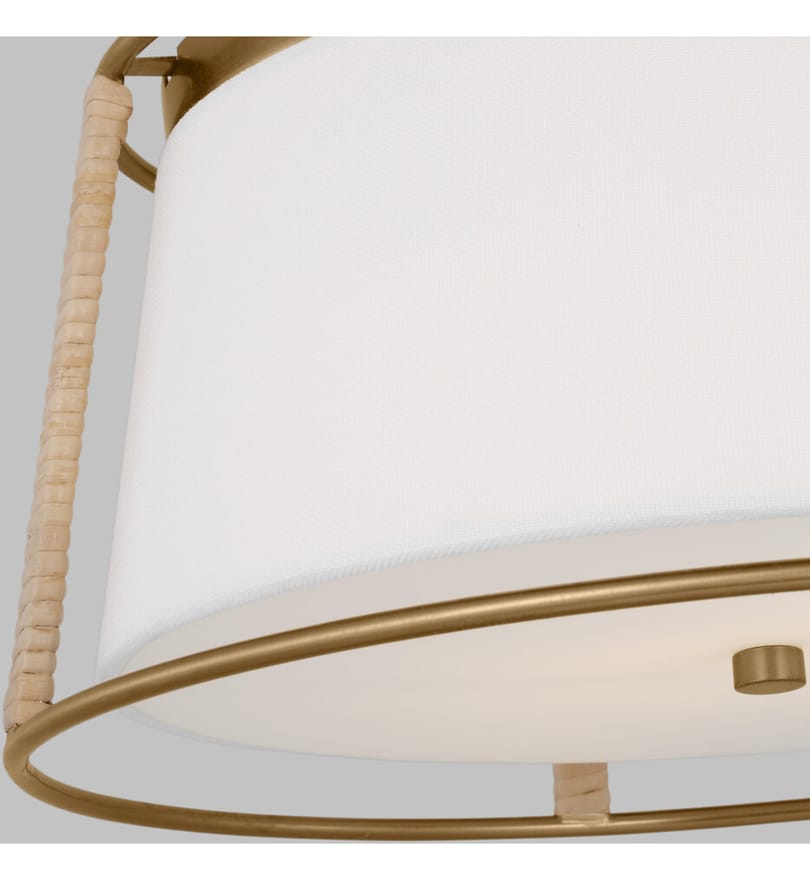 Visual Comfort Studio - DJF1002SB - Drew & Jonathan - Cortes 13.5" Flush Mount by Visual Comfort Studio - Image 3