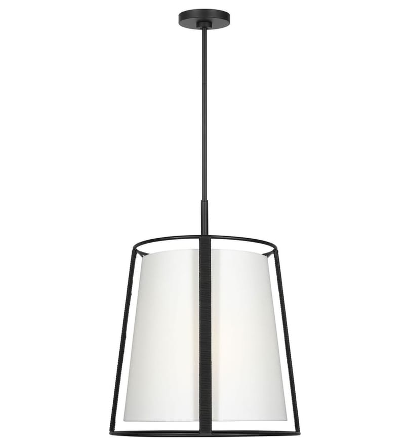Visual Comfort Studio - DJP1002MBK - Cortes 18-inch Pendant by Visual Comfort Studio