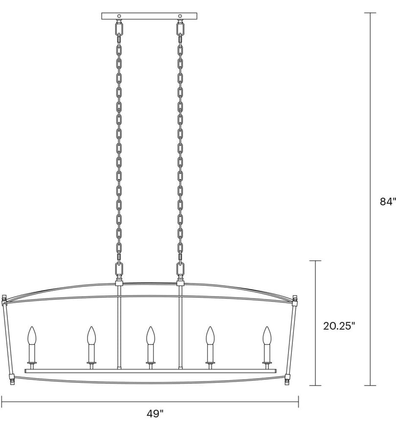 Visual Comfort Studio - Sean Lavin - Thayer 49" Chandelier by Visual Comfort Studio - Image 6