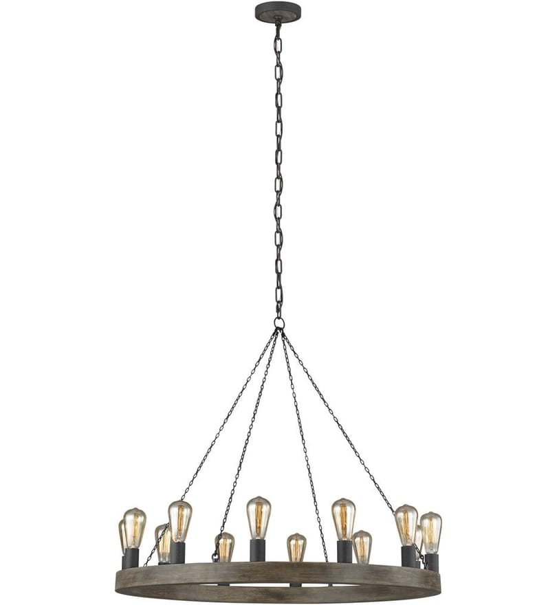 Visual Comfort Studio - F3932/12WOW/AF - Sean Lavin - Avenir 36" Chandelier by Visual Comfort Studio