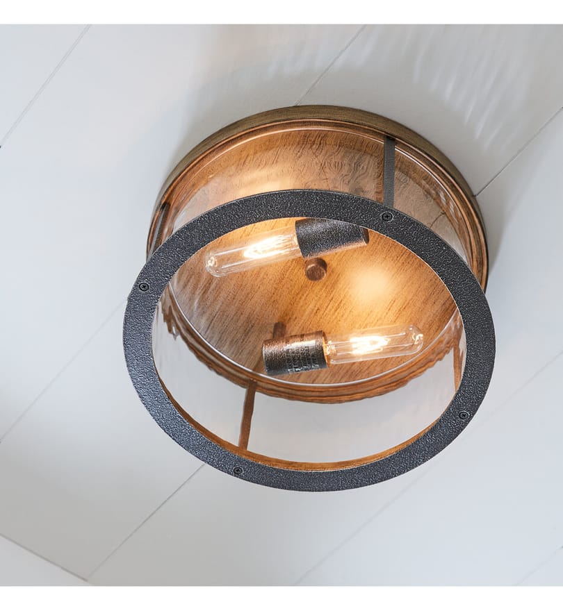 Visual Comfort Studio - FM530DWK/SGM - Angelo 13.75" Flush Mount by Visual Comfort Studio - Image 2