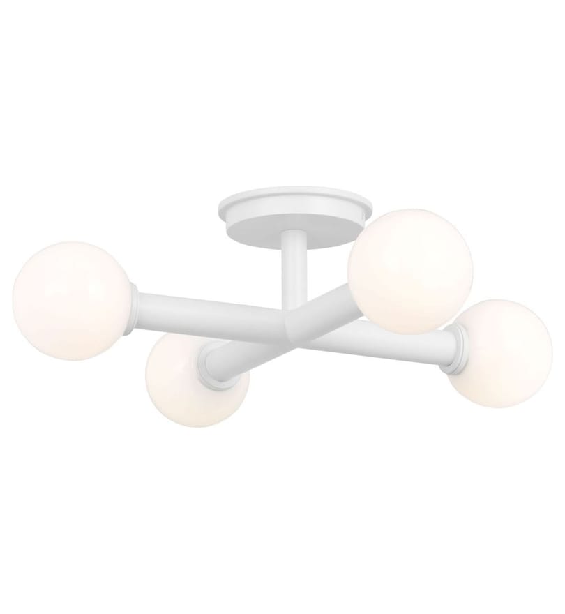 Visual Comfort Studio - KF1034MWT - Nodes 18-inch Semi-Flush Mount by Visual Comfort Studio - Image 6