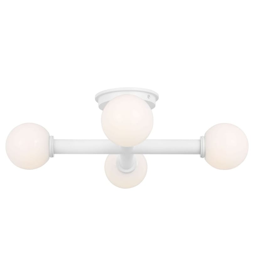 Visual Comfort Studio - KF1034MWT - Nodes 18-inch Semi-Flush Mount by Visual Comfort Studio - Image 7