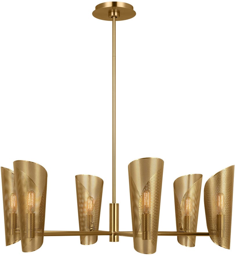 Visual Comfort Studio - LXC1056BBS - Christiane Lemieux - Plivot 32" Chandelier by Visual Comfort Studio