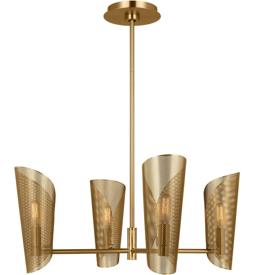 Visual Comfort Studio - LXC1074BBS - Christiane Lemieux - Plivot 24" Chandelier by Visual Comfort Studio