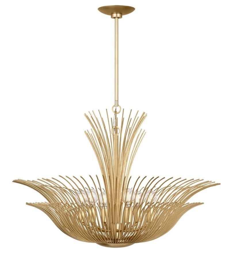 Visual Comfort Studio - LXC1196GD - Dorelle 28-inch Chandelier by Visual Comfort Studio