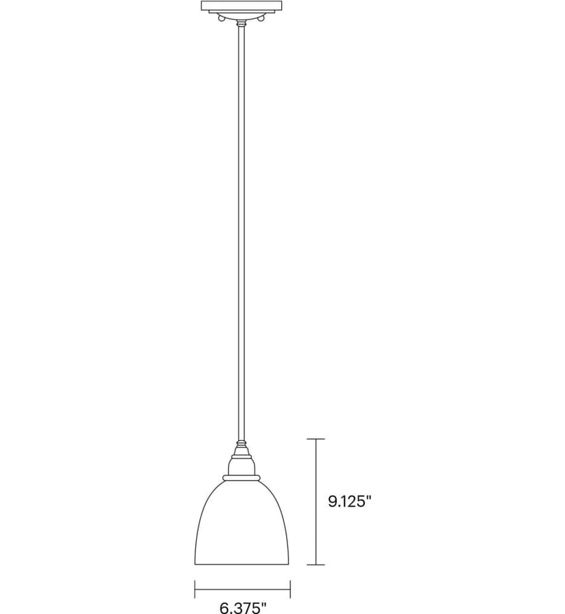 Generation Lighting - P1394DFW/DWZ - Matrimonio 6.38" Pendant by Generation Lighting - Image 2