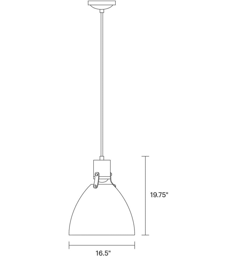Visual Comfort Studio - Brynne 16.5" Pendant by Visual Comfort Studio - Image 3