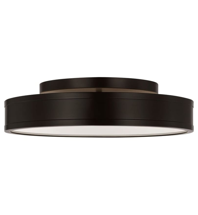 Visual Comfort Studio - Dupont 16-inch Round Semi-Flush Mount by Visual Comfort Studio