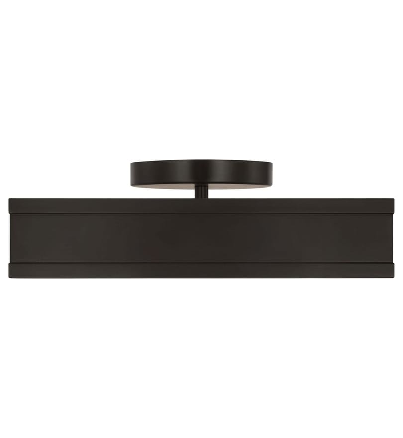 Visual Comfort Studio - Dupont 12-inch Square Semi-Flush Mount by Visual Comfort Studio