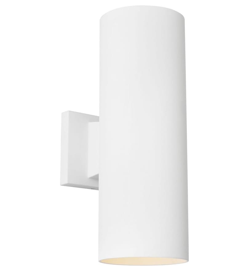 Visual Comfort Studio - SLO1152OTW - Outdoor Cylinders 14.25-inch Outdoor Wall Sconce by Visual Comfort Studio