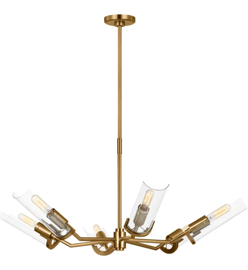 Visual Comfort Studio - TC1166BBS - Thomas O'Brien - Mezzo 39.5" Chandelier by Visual Comfort Studio - Image 3