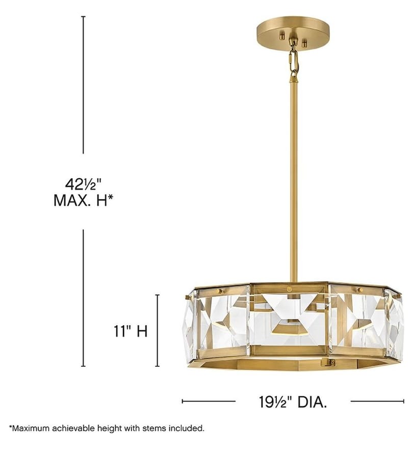 Fredrick Ramond - Jolie 19.5" Semi-Flush Mount by Fredrick Ramond - Image 4