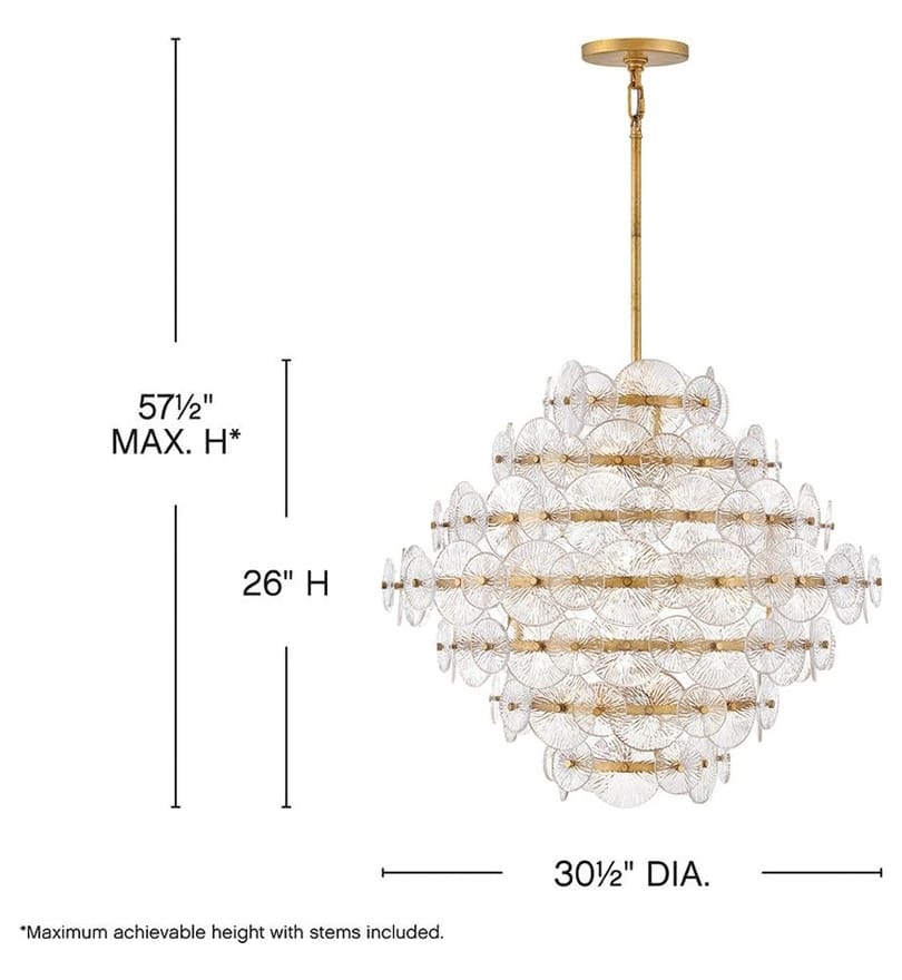 Fredrick Ramond - Rene 29.5" Chandelier by Fredrick Ramond - Image 2