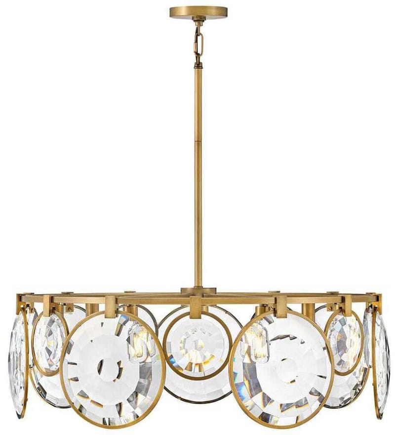 Fredrick Ramond - FR31265HBR - Nala 31" Chandelier by Fredrick Ramond