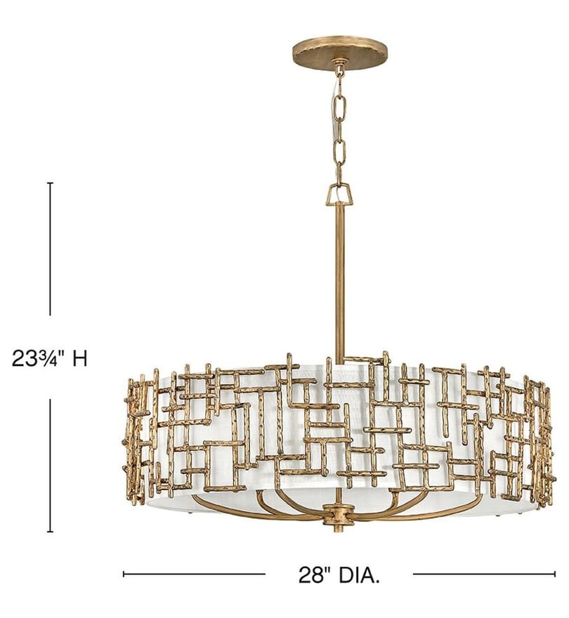 Fredrick Ramond - Farrah 28" Chandelier by Fredrick Ramond - Image 2