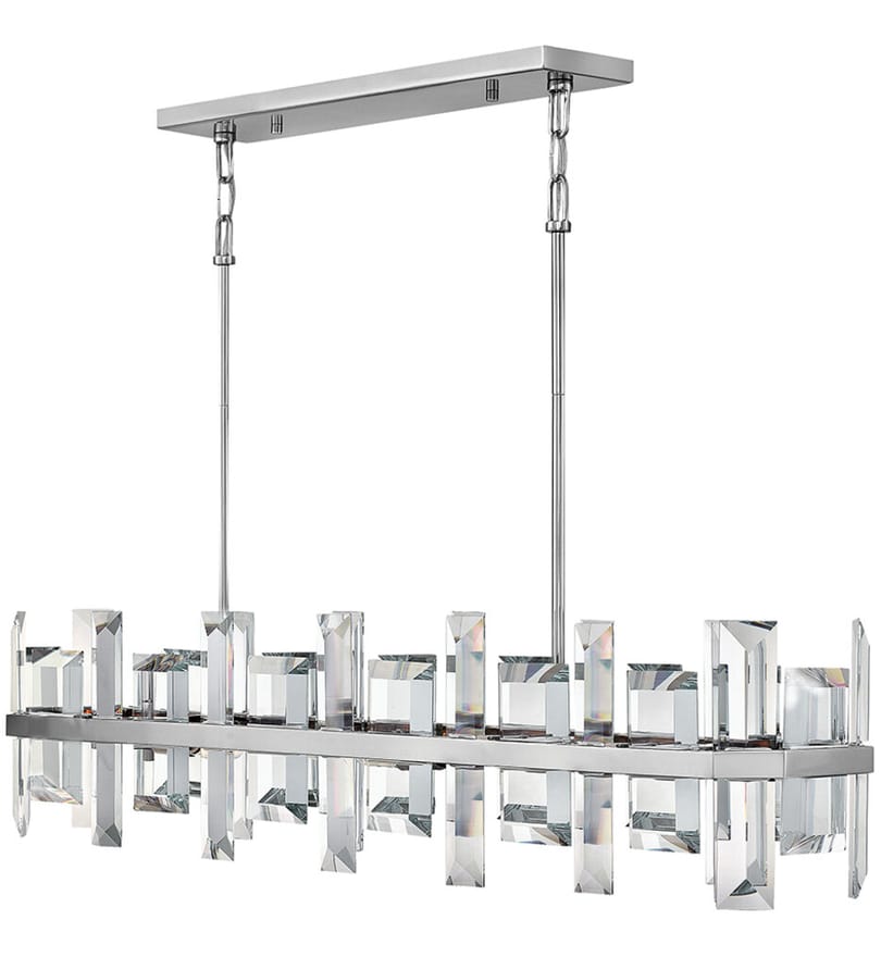 Fredrick Ramond - FR39216PNI - Odette 8.25" Chandelier by Fredrick Ramond - Image 2