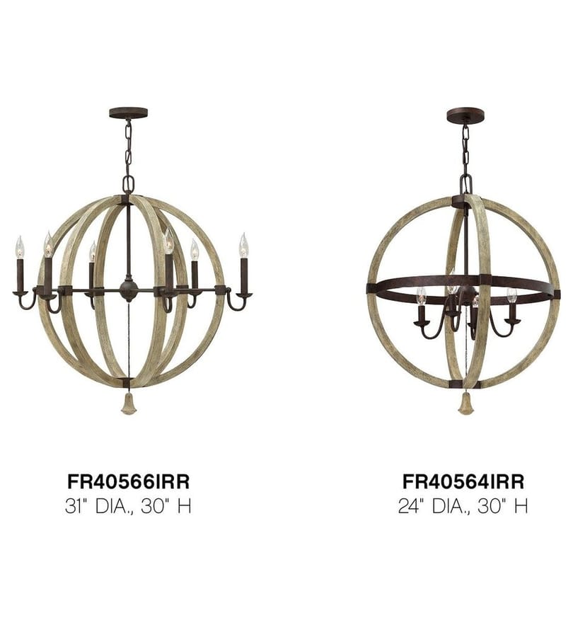 Fredrick Ramond - FR40564IRR - Middlefield 24" Chandelier by Fredrick Ramond - Image 5