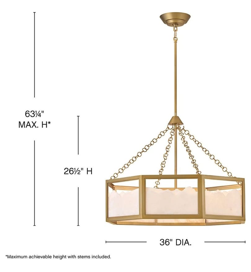 Fredrick Ramond - FR41536LCB - Veleta 36-Inch Chandelier by Fredrick Ramond - Image 2