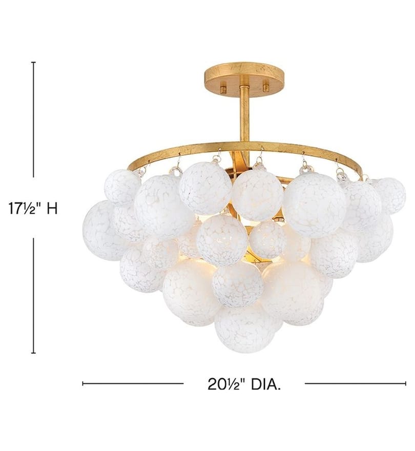 Fredrick Ramond - FR41563DA - Marabel 20.5" Semi-Flush Mount by Fredrick Ramond - Image 9