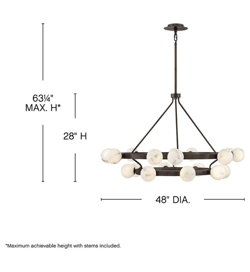 Fredrick Ramond - FR41905BX - Selene 48" Chandelier by Fredrick Ramond - Image 13
