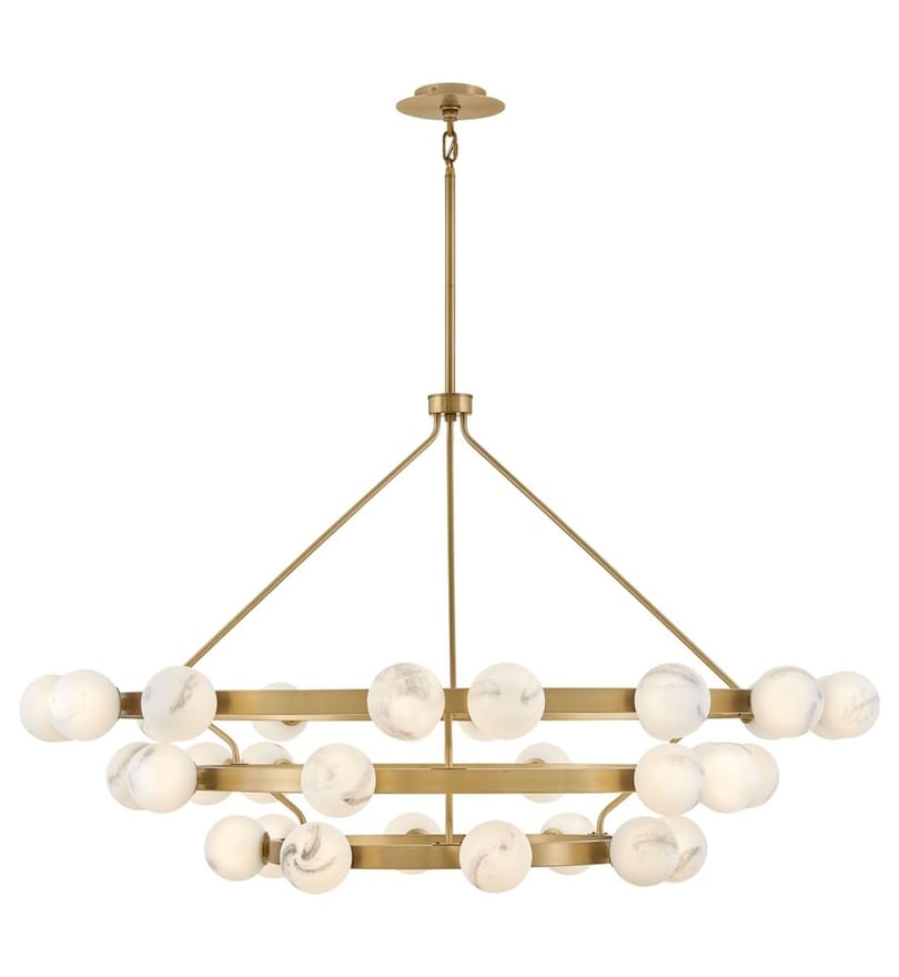 Fredrick Ramond - FR41908LCB - Selene 60-Inch Chandelier by Fredrick Ramond