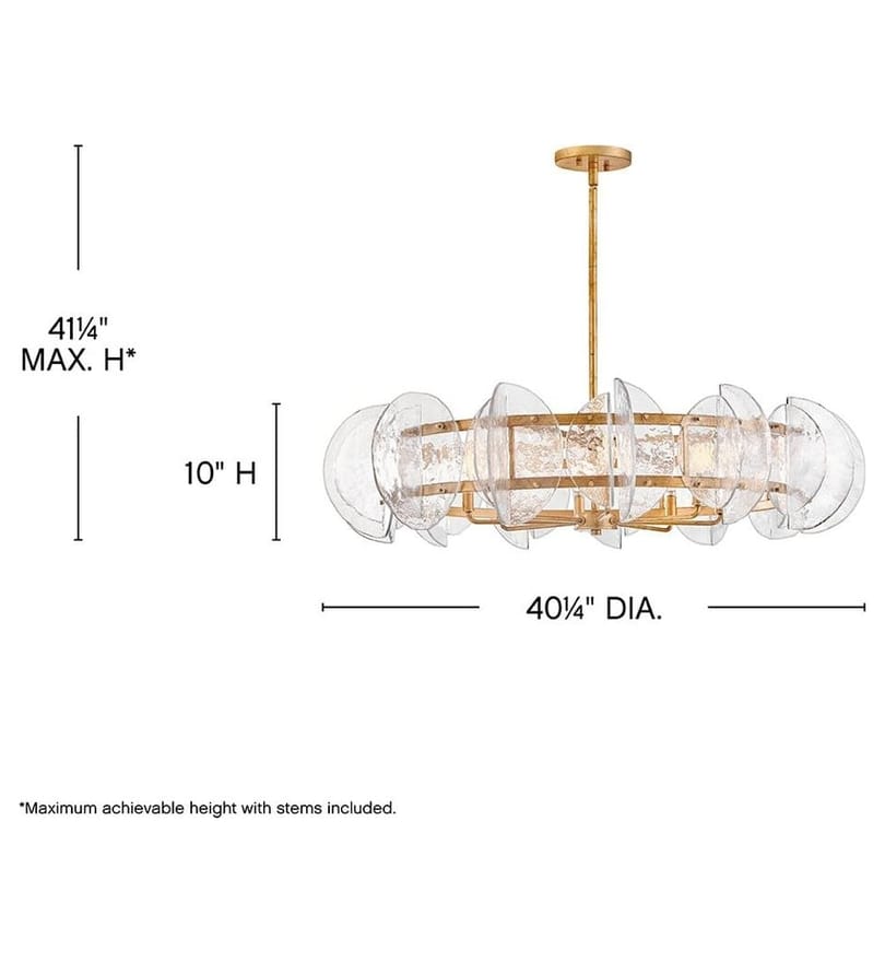 Fredrick Ramond - FR41926DA - Seraphina 40.25" Chandelier by Fredrick Ramond - Image 5