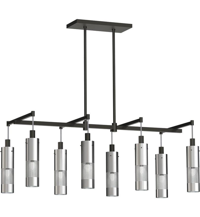 George Kovacs - P1598-691 - Grid 3 36" Island Light by George Kovacs