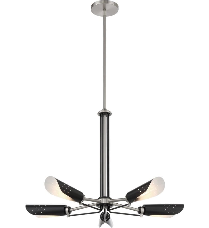 George Kovacs - P1695-691 - Turbine 28" Chandelier by George Kovacs