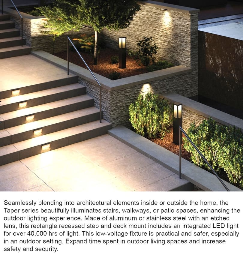 Hinkley Lighting - 1563MBS - Taper 5-Inch Outdoor Step Light by Hinkley Lighting - Image 5